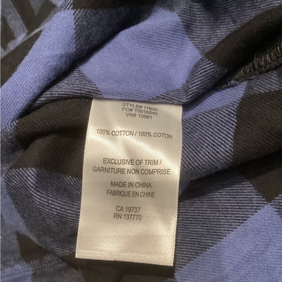 NWT Roots Flannel shirt. Size S. - Picture 4 of 5